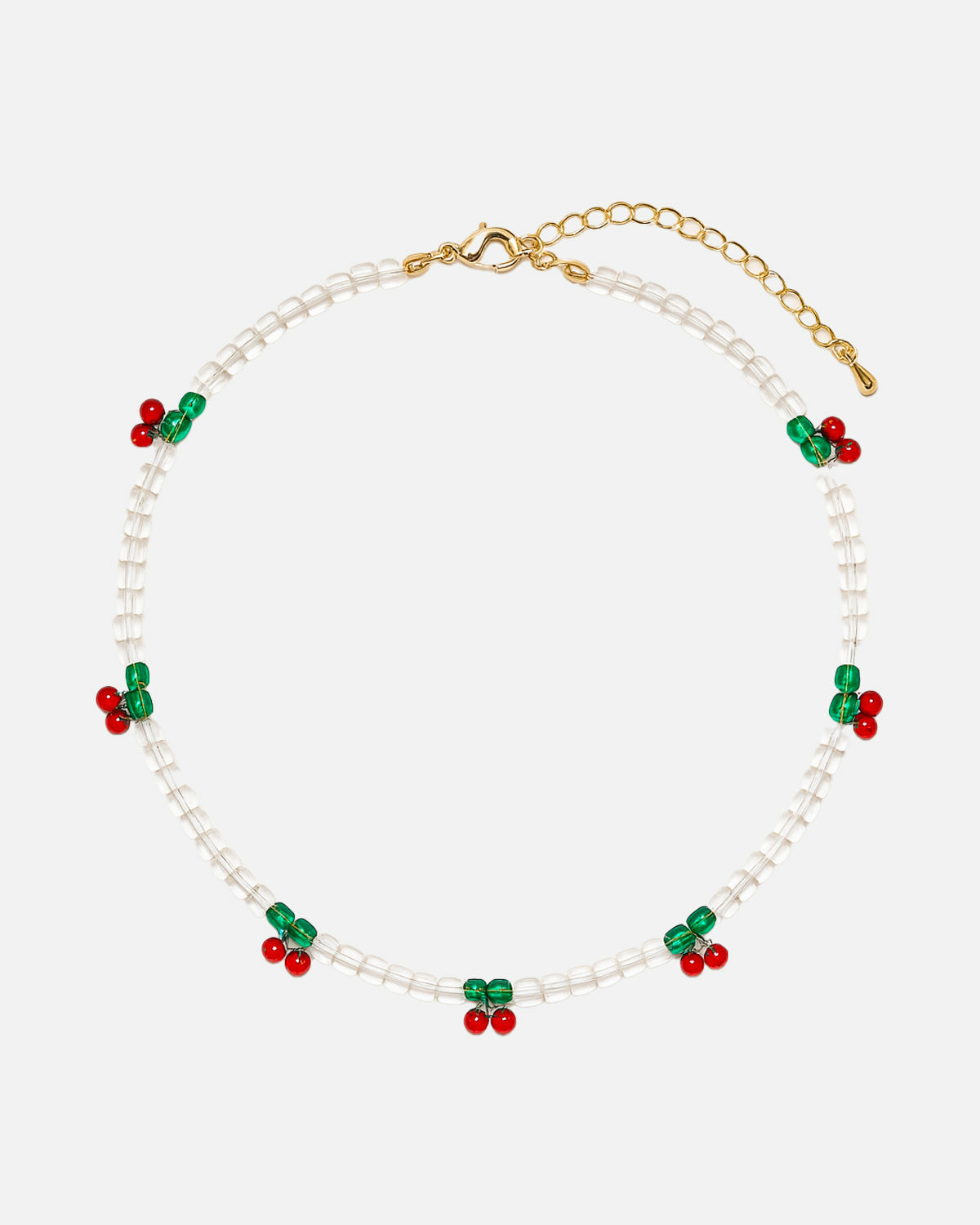 Cherry Bead Necklace